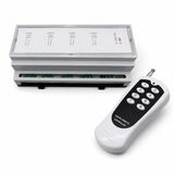 SANEC 12V 8 Kanal Optokuplörlü Röle RT-109 Ray Tipi Kutu + 1 Adet 433 MHz RF Uzaktan Kumanda