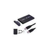 SANEC® 2.5" USB 3.0 Harici SSD Harddisk Taşınabilir HDD Kutusu Sata Siyah