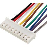 Sanec 2,5mm Jst Xh 9pin Kablolu Konnektör Beyaz Takım 20CM - Çift Taraflı