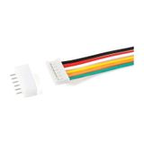 Sanec 2mm 6pin Jst Ph Kablolu Konnektör Beyaz Takım 10CM - Çift Taraflı