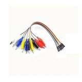 SANEC 30 cm 10 Pin Krokodil - Jumper Kablo (Dişi)