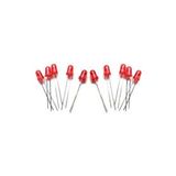 Sanec 5 mm Kırmızı LED Paketi - 10 Adet