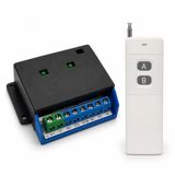 SANEC 5V 2 Kanal 10 Amper Kutulu + 1 Adet 433 MHz Uzun Menzil Kumanda 3000 Metre
