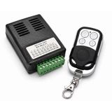 SANEC 7-24 Volt Giriş 4 Kanal Plastik Kutulu + 1 Adet 433 MHz RF Uzaktan Kumanda