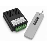 SANEC 7-24 Volt Giriş 4 Kanal Plastik Kutulu + 1 Adet 433 MHz Uzun Menzil Kumanda 3000 Metre