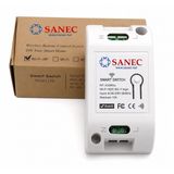 SANEC Akıllı WiFi + RF 433MHz Tek Kanallı 10A Röle Modülü - AC 100-240V Doğrudan Şebeke Beslemeli (Tuya, Alexa, Google Asistan Destekli)
