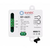 SANEC Akıllı WiFi + RF 433MHz Tek Kanallı 10A Röle Modülü (Tuya, Alexa, Google Asistan Destekli)