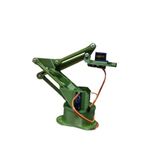 Sanec Arduino Robot Kol Kiti 3D Baskı Birleşmiş Halde Robot Kol - Yeşil