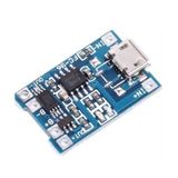 SANEC Arduino TP4056 Korumalı Lityum Lipo Pil Şarj Devresi Micro USB