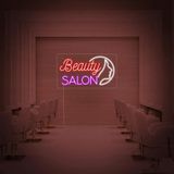 SANEC Beauty Salon Güzellik Salonu Neon Led Tabela