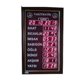 SANEC Cami Namaz Vakitmatik (Kasa Ölçüsü: 34x57 cm)
