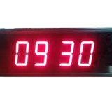 SANEC Çift Taraflı Dijital Led Duvar ve Masa Saati - Kırmızı (Kasa Ölçüleri: 16x40 cm)