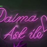 SANEC Daima Aşk İle Söz Nişan Düğün Organizasyon Neon Led Tabela