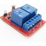 Sanec Dc 12V 2 Kanallı 433MHZ Kablosuz Rf Alıcılı Röle Modülü