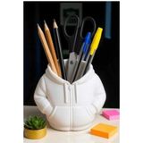 Sanec Dekoratif Kapüşonlu Hoodie Tasarımlı Kalemlik Organizer & Masa Üstü Biblo