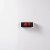 SANEC Dijital Led Duvar ve Masa Saati Derece ve Nem - Kırmızı (Kasa Ölçüsü: 15x37 cm)