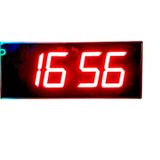 SANEC Dijital Led Duvar ve Masa Saati Derece ve Nem - Kırmızı (Kasa Ölçüsü: 16x40 cm)