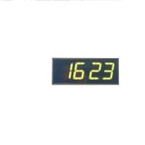 SANEC Dijital Led Duvar ve Masa Saati - Sarı (Kasa Ölçüsü: 15x37 cm)