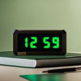 SANEC Dijital Led Duvar ve Masa Saati - Yeşil (Kasa Ölçüleri: 7x17 cm)