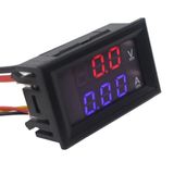 Sanec-Dijital Voltmetre Dijital Ampermetre Dc 100V 10A Gerilim Akım
