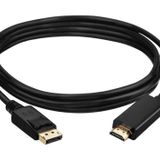 SANEC Displayport To HDMI Çevirici Dönüştürücü Adaptör Kablosu 1.8 Metre