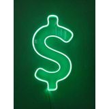 SANEC Dolar Neon Led Dekoratif Duvar Yazısı