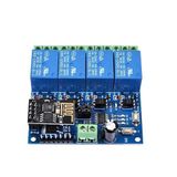 SANEC Esp8266 4 Kanal 12V Esp01 Wifi Röle Modülü