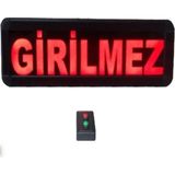 Sanec Girilmez Tabelası (Kasa Ölçüsü 9x26)