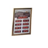 SANEC İngilizce ve Arapça Vakitmatik (Kasa: 120x80 cm)