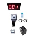 SANEC Kablosuz Kiosk ve Printer'lı LCD Keypadli Sıramatik (Numaratör) Sistemi