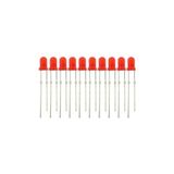 Sanec Kırmızı LED - 3mm - 10 Adet Byr [byrtek] - Renkli - 1 Adet