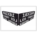 SANEC Led Tabela 16x160cm Çift Taraflı Beyaz Kayan Yazı-Wifi