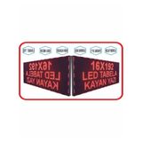 SANEC Led Tabela 16x192cm Çift Taraflı Kırmızı Kayan Yazı-Wifi