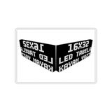 SANEC Led Tabela 16x32cm Çift Taraflı Beyaz Kayan Yazı-Wifi