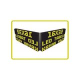 SANEC Led Tabela 16x32cm Çift Taraflı Sarı Kayan Yazı-Wifi