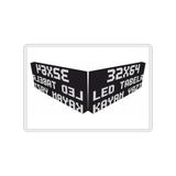 SANEC Led Tabela 32x64cm Çift Taraflı Beyaz Kayan Yazı-Wifi