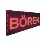 SANEC Led Tabela 32x64cm Çift Taraflı Kırmızı Kayan Yazı-Wifi