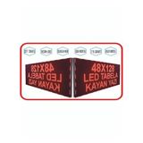 SANEC Led Tabela 48x128cm Çift Taraflı Kırmızı Kayan Yazı-Wifi