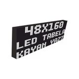 SANEC Led Tabela 48x160cm Tek Taraflı Yeşil Kayan Yazı-Wifi