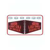 SANEC Led Tabela 48x64cm Çift Taraflı Kırmızı Kayan Yazı-Wifi