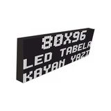 SANEC Led Tabela 80x96cm Tek Taraflı Beyaz Kayan Yazı-Wifi