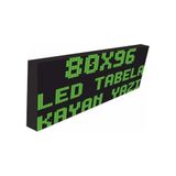 SANEC Led Tabela 80x96cm Tek Taraflı Yeşil Kayan Yazı-Wifi