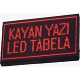 SANEC Led Tabela 96x192cm Çift Taraflı Kırmızı Kayan Yazı-Wifi