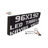 SANEC Led Tabela 96x192cm Tek Taraflı Beyaz Kayan Yazı-Wifi