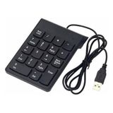 SANEC Numeric Keypad-Numpad-Usb Kablolu Keypad 18 Tuş Numped Keyped Say