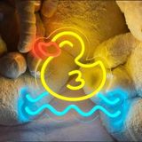 SANEC Ördek Neon Led Tabela Dekoratif Aydınlatma