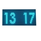 SANEC Turkuaz Dijital Led Saat (Kasa Ölçüsü: 18x35 cm)