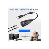 SANEC USB Harici 7.1 12 Kanal Ses Kartı