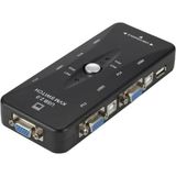 SANEC® USB Kvm Switch 4 Port Manuel