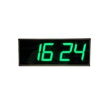 SANEC WiFi Senkronize Dijital LED Duvar ve Masa Saat Derece – Otomatik İnternet Saat Ayarlı, Yeşil LED, 15x37 cm